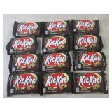 (B-1) 12 Kit Kat Dark Candy Bars Pa...
