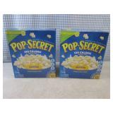 (B-2) 2 Boxes of Pop-Secret Snack S...