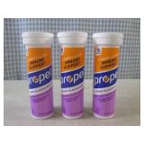 (B-1) 3 Tubes of Propel Lemon Black...