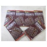 (B-3) 6 Giant 25pc Hershey