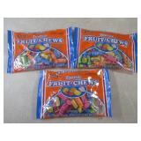 (B-3) 3 Bags of Tootsie Fruit Chews...