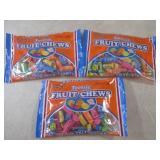 (B-3) 3 Bags of Tootsie Fruit Chews...