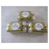 (B-3) 3 Packs of Ferrero Rocher Fin...