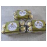 (B-1) 3 Packs of Ferrero Rocher Fin...
