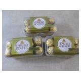 (B-1) 3 Packs of Ferrero Rocher Fin...