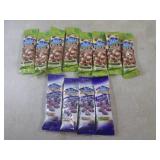 (B-2) 12 Assorted Bags of Blue Diam...