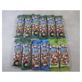 (B-2) 12 Assorted Bags Blue Diamond...