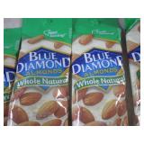 (B-2) 12 Bags of Blue Diamond Whole...