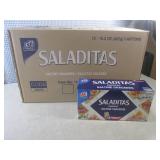 (C-1) 12 Boxes of Saladitas Saltine...