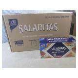 (C-1) 12 Boxes of Saladitas Saltine...
