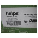 (B-2) 12 Boxes of Helps Organic Tea...
