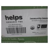 (B-2) 12 Boxes of Helps Organic Tea...