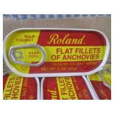 (B-2) 25 Cans of Flat Fillets of An...