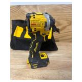 DEWALT DCF850P1 ATOMIC 20V MAX Lithium-Ion Cordless 1/4 in. Brushless Impact Driver Kit, 5 Ah Battery, Charger, and Bag - C219
