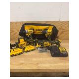 DEWALT DCK486D2 ATOMIC 20-Volt Lithium-Ion Cordless Brushless Combo Kit (4-Tool) with (2) 2.0Ah Batteries, Charger and Bag - C399