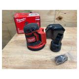 MILWAUKEE 2648-20 M18 18V Lithium-Ion Cordless 5 in. Random Orbit Sander (Tool-Only) - C129
