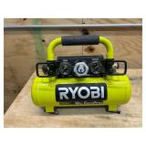 RYOBI P739 ONE+ 1 Gal. 120 PSI Portable 18V Horizontal Air Compressor - Tool Only ( 0.5 CFM at 90 PSI ) D149