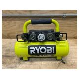 RYOBI P739 ONE+ 1 Gal. 120 PSI Portable 18V Horizontal Air Compressor - Tool Only ( 0.5 CFM at 90 PSI ) D149