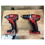 MILWAUKEE 2996-25 Brushless 5 Piece tool Kit m18 fuel 2996-25 2x 3.0 Batteries - D625