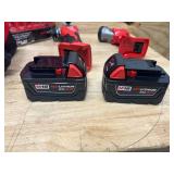 MILWAUKEE 2996-25 Brushless 5 Piece tool Kit m18 fuel 2996-25 2x 3.0 Batteries - D625