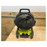 RYOBI PCL811 ONE+ 18V Cordless Hybrid WHISPER SERIES 7-1/2 in. Fan (Tool Only) - C59.97