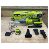 RYOBI PCL702KSB ONE+ 18V Cordless Wet/Dry Hand Vacuum Kit with 1.5 Ah Battery and Charger - C69.97