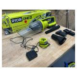 RYOBI PCL702KSB ONE+ 18V Cordless Wet/Dry Hand Vacuum Kit with 1.5 Ah Battery and Charger - C69.97