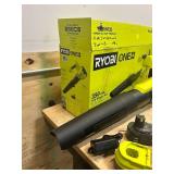 RYOBI PCLLB01K ONE+ 18V 100 MPH 350 CFM Cordless Battery Variable Speed Jet Fan Leaf Blower with 4.0 Ah Battery and Charger - B129
