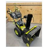 RYOBI RY40807 40V HP Brushless Whisper Series 24" 2-Stage Cordless Electric Self-Propelled Snow Blower (Tool Only) -D