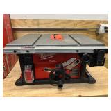 MILWAUKEE 2736-21HD M18 FUEL ONE-KEY 18- volt Lithium-Ion Brushless Cordless 8-1/4 in. Table Saw Kit W/(1) 12.0Ah Battery - D599