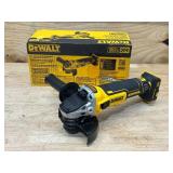 DEWALT 20V DCG405B MAX XR Cordless Brushless 4.5 in. Slide Switch Small Angle Grinder with Kickback Brake (Tool Only) - B199