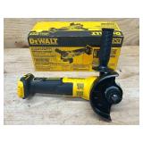 DEWALT 20V DCG405B MAX XR Cordless Brushless 4.5 in. Slide Switch Small Angle Grinder with Kickback Brake (Tool Only) - B199
