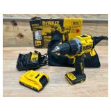 DEWALT DCD794D1 ATOMIC 20-Volt Lithium-Ion Cordless Compact 1/2 in. Drill/Driver Kit with 2.0Ah Battery, Charger and Bag - C159