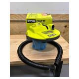 RYOBI PCL732B ONE+ 18V Cordless 5 Gal. Bucket Top Wet/Dry Vacuum (Tool Only) with 1/4 in. Hose and Crevice Tool - B59.97
