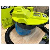 RYOBI PCL732B ONE+ 18V Cordless 5 Gal. Bucket Top Wet/Dry Vacuum (Tool Only) with 1/4 in. Hose and Crevice Tool - B59.97
