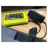 RYOBI RY40LB01K 40V 120 MPH 550 CFM Cordless Battery Blower With 4.0 Ah Battery and Charger - C159