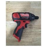 MILWAUKEE M12 12-Volt Lithium-Ion Cordless 3/8 in. Ratchet and FUEL 1/4 in. Screwdriver Combo Kit (2-Tool) - D422