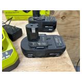 RYOBI ONE+ 18V Lithium-Ion Starter Kit with 2.0 Ah Battery, 4.0 Ah Battery, and Charger - C203.94