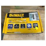 DEWALT DWCS1516 2 in. Leg x 1/2 in. Crown 15-1/2-Gauge Coated Steel Hardwood Flooring Staple (7,728 per Box) - B99.98