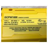 DEWALT DCPW1000B FLEXVOLT 60V MAX 1000 PSI 1.0 GPM Cold Water Cordless Battery Power Cleaner (Tool Only) - C199