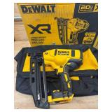 DEWALT DCN660D1 20V MAX XR 16-Gauge Electric Cordless Angled Finishing Nailer - D379
