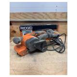 RIDGID R27401 6.5 Amp Corded 3 in.W x 18 in.L Heavy-Duty Variable Speed Belt Sander with AIRGUARD Technology - D119