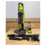 RYOBI PBLSV716K ONE+ HP 18V Cordless Pet Stick Vacuum Cleaner Kit with 4.0 Ah HIGH PERFORMANCE Battery and Charger - C249