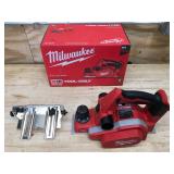 Milwaukee 2623-20 M18 18V Lithium-Ion Cordless 3-1/4 in. Planer (Tool-Only) - C229