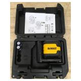 DEWALT DW08802CG 55 ft. Green Self-Leveling Cross Line Laser Level with Case - D97