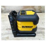DEWALT DW08802CG 55 ft. Green Self-Leveling Cross Line Laser Level with Case - D97