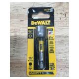 Pack of 28 Wire Weld Nails and DeWalt 3/8" - 2-9/16" Length Magnetic Nut Driver