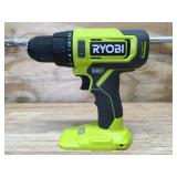 RYOBI PCL206K1 ONE+ 18V Cordless 1/2 in. Drill/Driver Kit - B79
