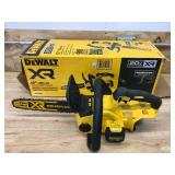 DEWALT DCCS620P 120V MAX 12in. Brushless Cordless Battery Powered Chainsaw with 5Ah Battery and Charger - C249