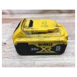 DEWALT DCCS620P 120V MAX 12in. Brushless Cordless Battery Powered Chainsaw with 5Ah Battery and Charger - C249